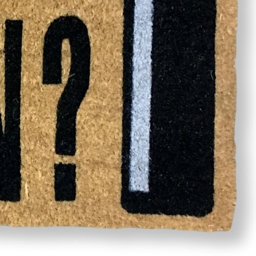 ZOOM Felpudo coco As-tu apporté du Vin?, Felpudos originales Koko Doormats
