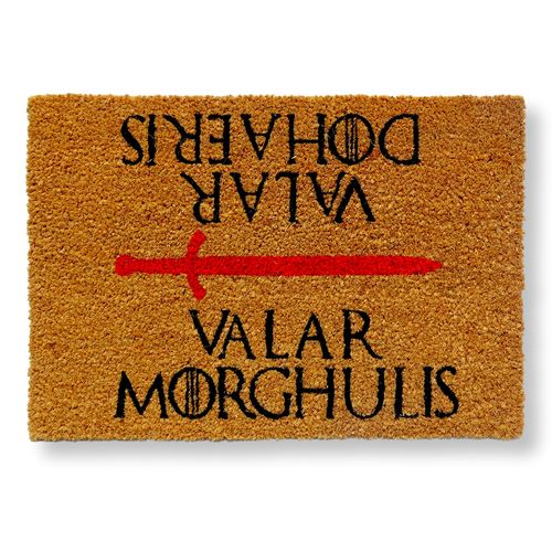 Felpudo Juego de Tronos Valar,  Felpudos originales Koko Doormats