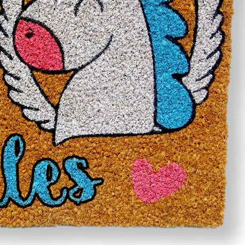 Felpudo coco monstruo Franky, Felpudos originales Koko Doormats