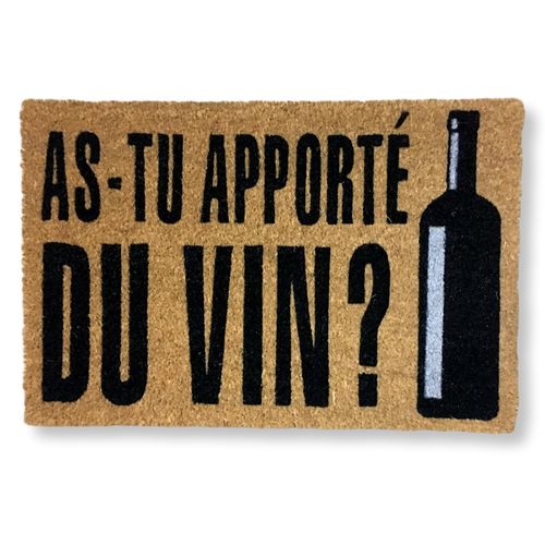 Felpudo coco As-tu apporté du Vin?, Felpudos originales Koko Doormats