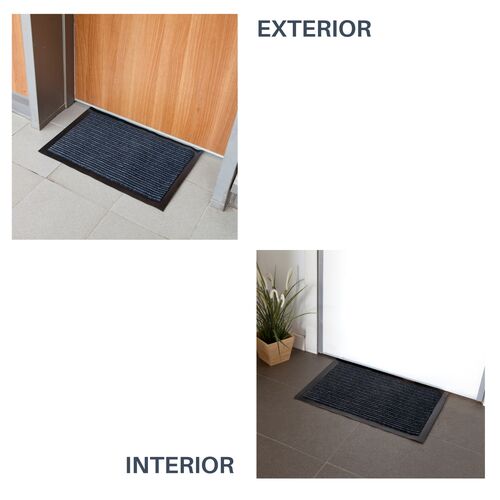 Felpudo LINES para interior o exterior - Azl 60 x 80 cm