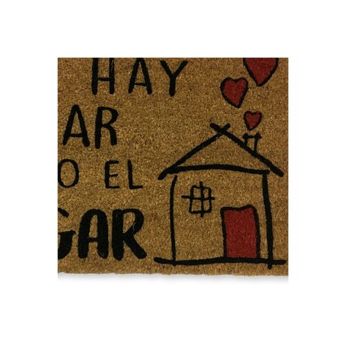 Felpudo Coco - No hay Lugar Como el Hogar