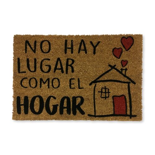 Felpudo Coco - No hay Lugar Como el Hogar