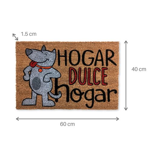 Felpudo Coco - Dog Hogar Dulce Hogar