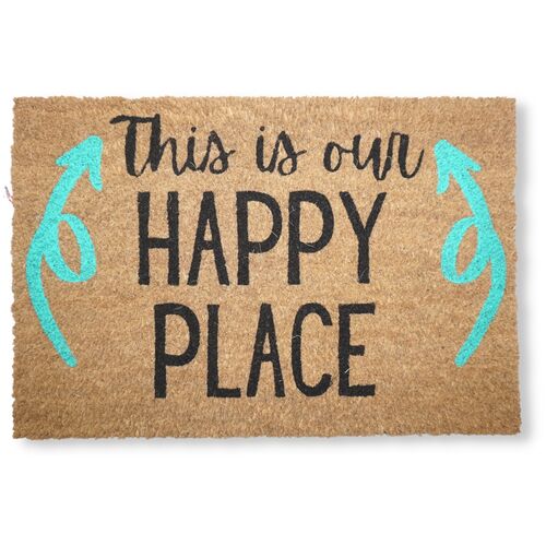 Felpudo Coco - This is my Happy Place