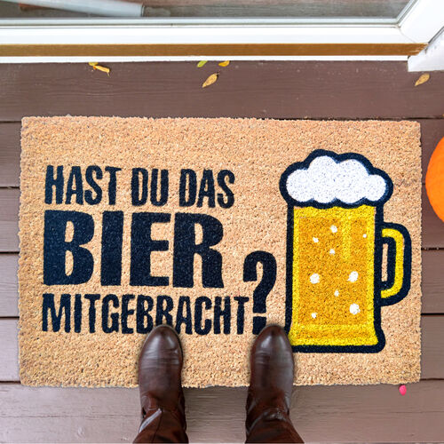 Felpudo Coco - Hast du das bier Mitgebracht?