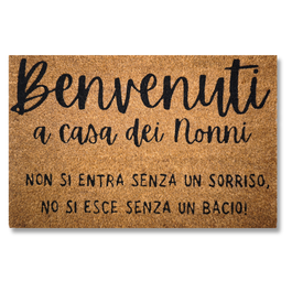 Felpudo coco - Benvenuti a casa dei Nonni